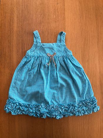 Robe été vichy à bretelles Lili Gaufrette 3 ans