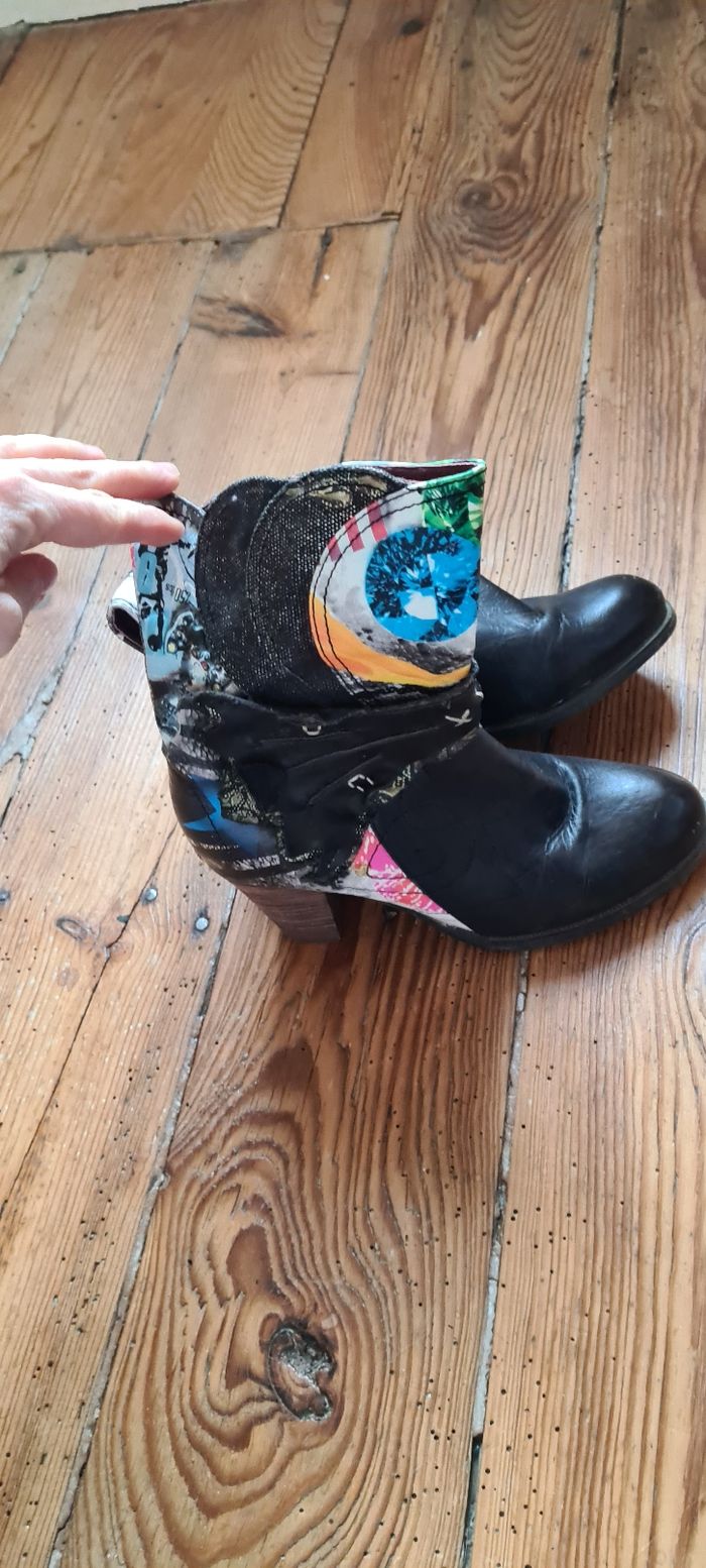 Bottine à motif - photo numéro 2