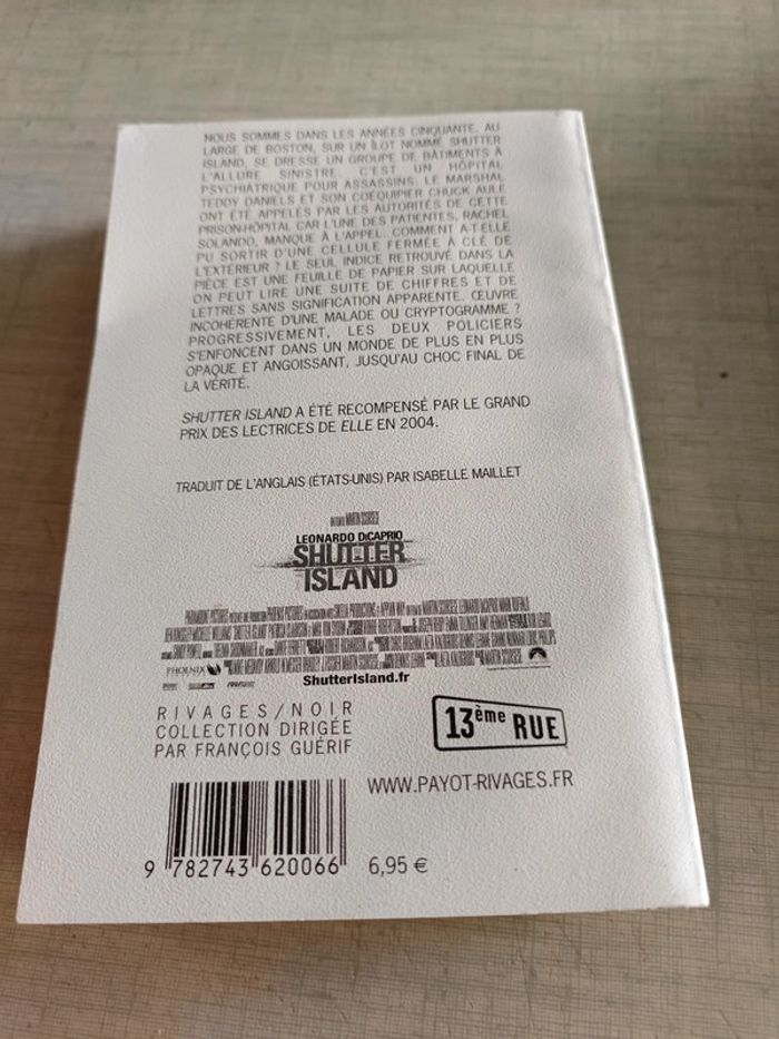 Livre shutter island - photo numéro 10