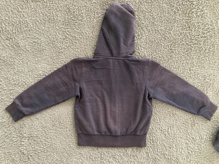 Lot de 2 Sweat zippé à capuche 6 ans - photo numéro 5