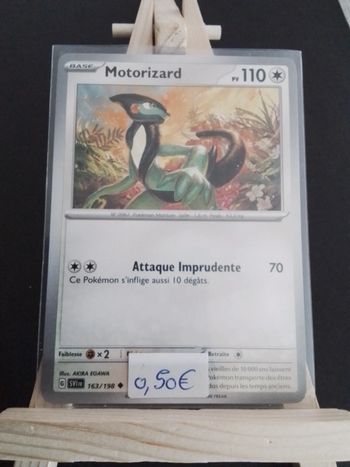 Carte Pokémon Motorizard 163/198
