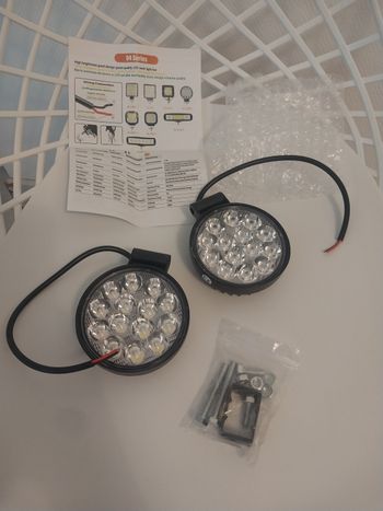 Lot de 2 minis lampes de travail LED 42-S-mini