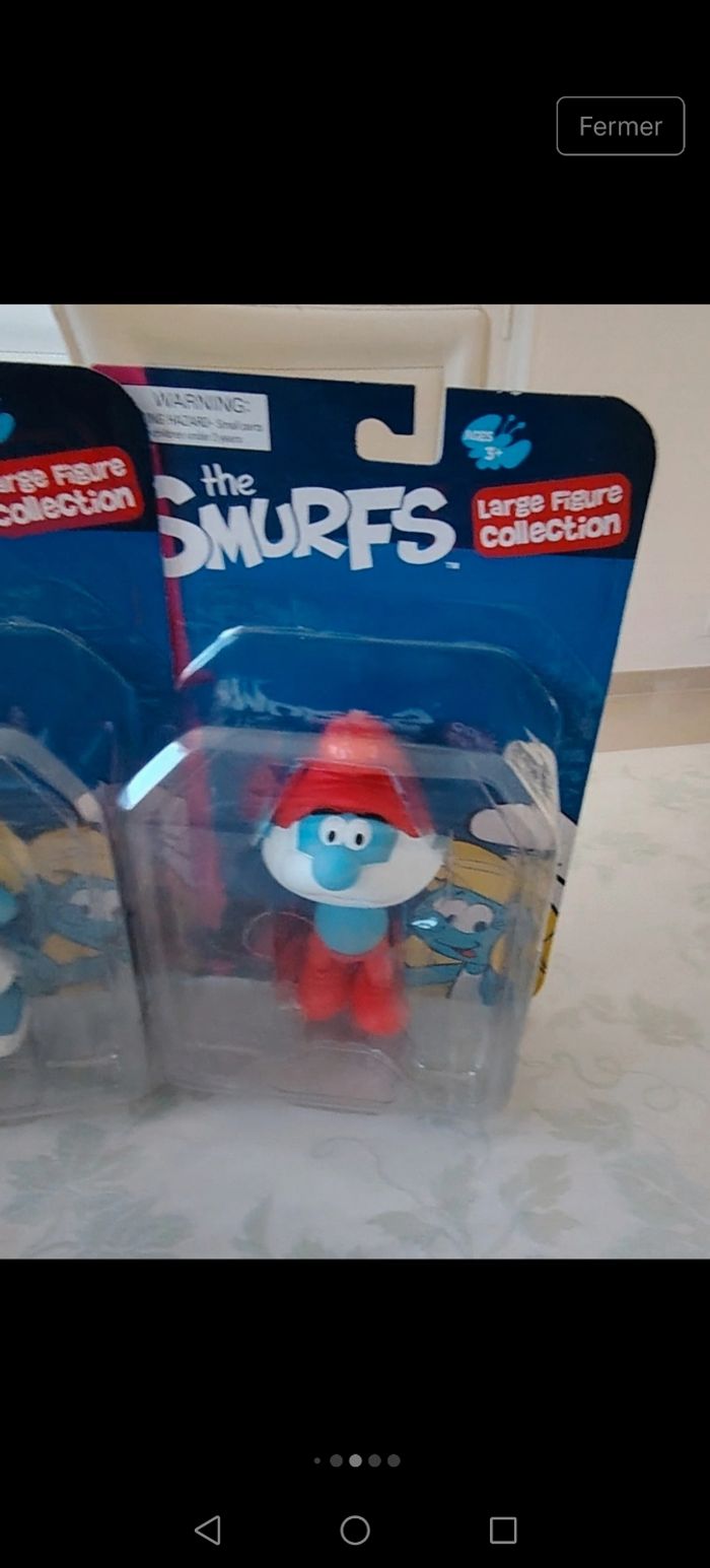 Figurine schtroumpfs - photo numéro 8