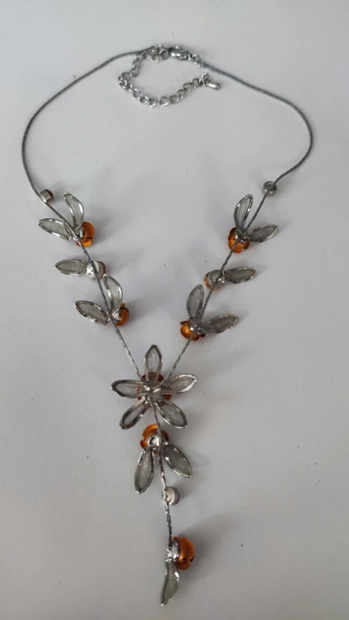 Collier fin roses - photo numéro 8