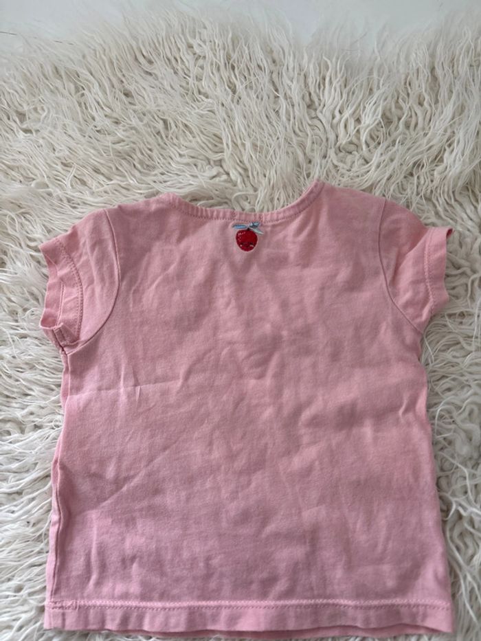 T shirt fille kiabi 9 mois neuf - photo numéro 2