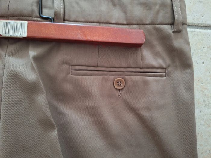 Pantalon à pinces marron / Olly Gan / taille 44 / NEUF - photo numéro 6