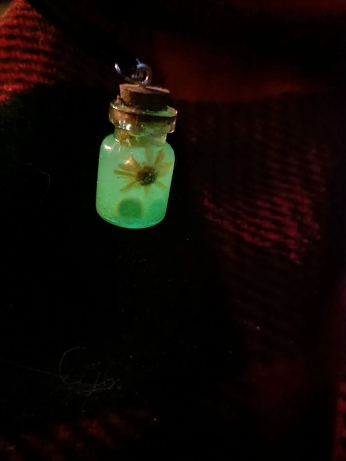 Ensemble Pendentif bouteille lumineux - photo numéro 4