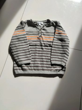Pull rayé