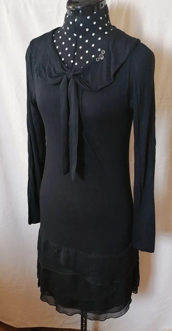 Robe noir style gothique Taille XS DDP - photo numéro 7