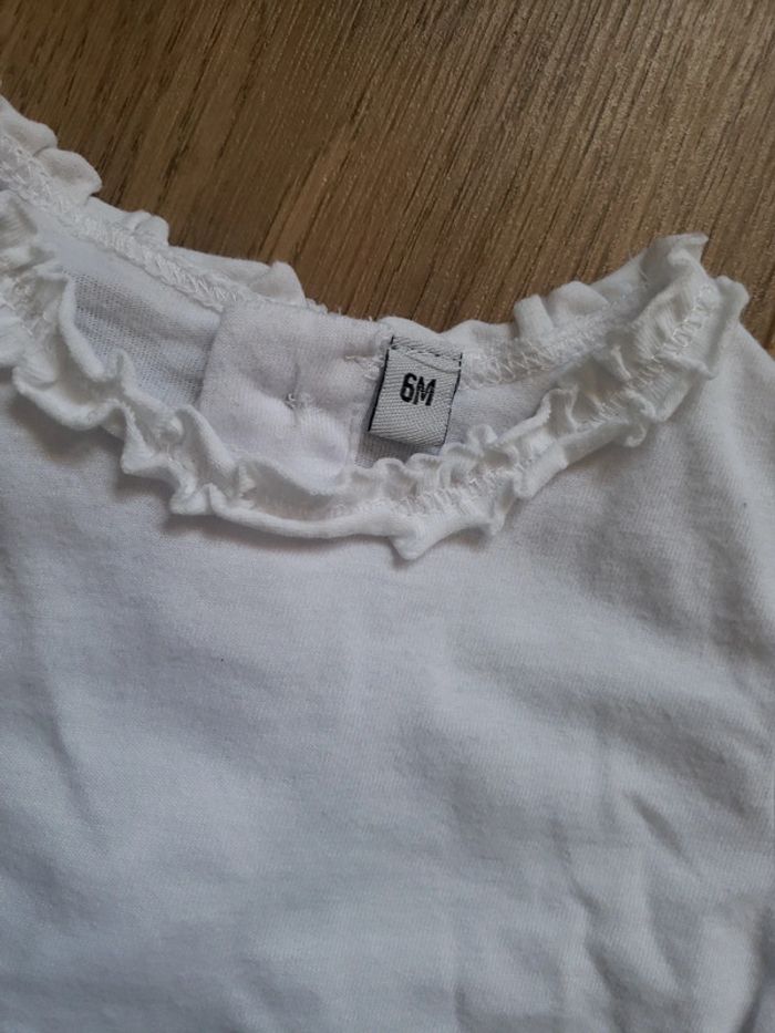 Lot de 2 tee-shirts 6 mois - photo numéro 3