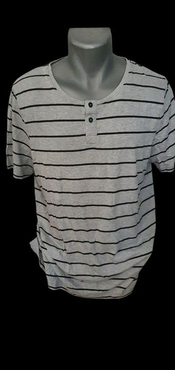 Tee-shirt rayé livergy M