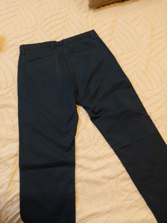 Pantalon chino bleu - photo numéro 2