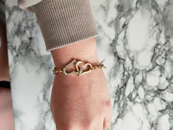 Bracelet doré vintage