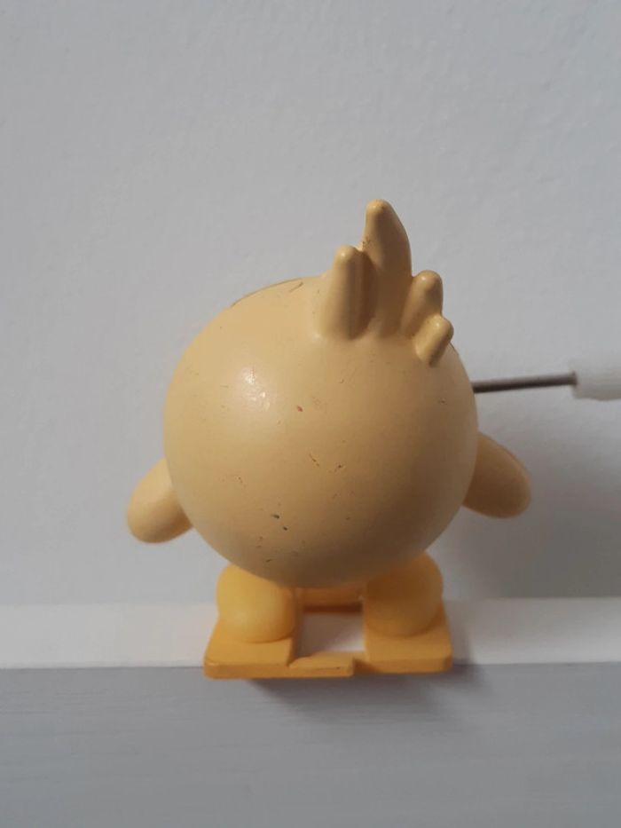 Figurine L'oiseau tofu jaune - photo numéro 6