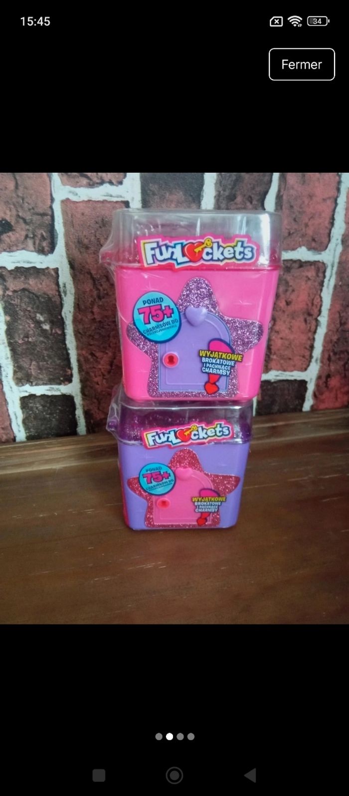 Lot de deux coffrets bijoux Funlockets - photo numéro 3