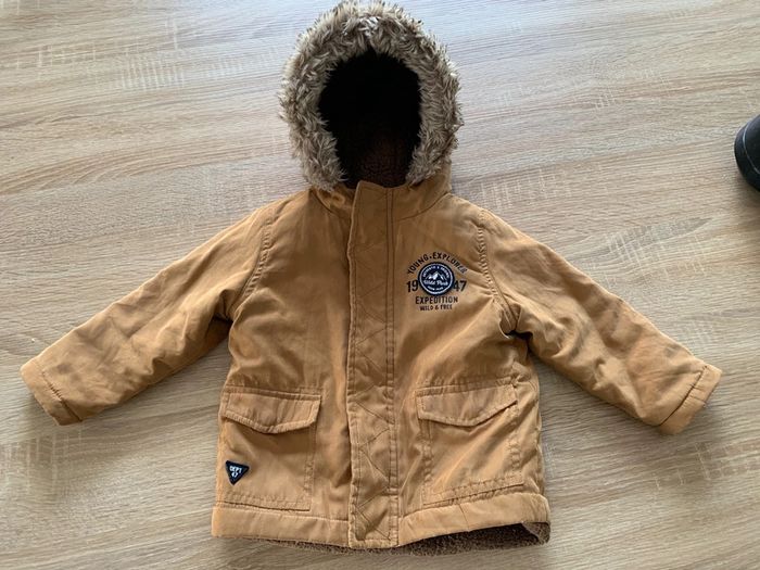Manteau hiver doublé sherpa 18 mois
