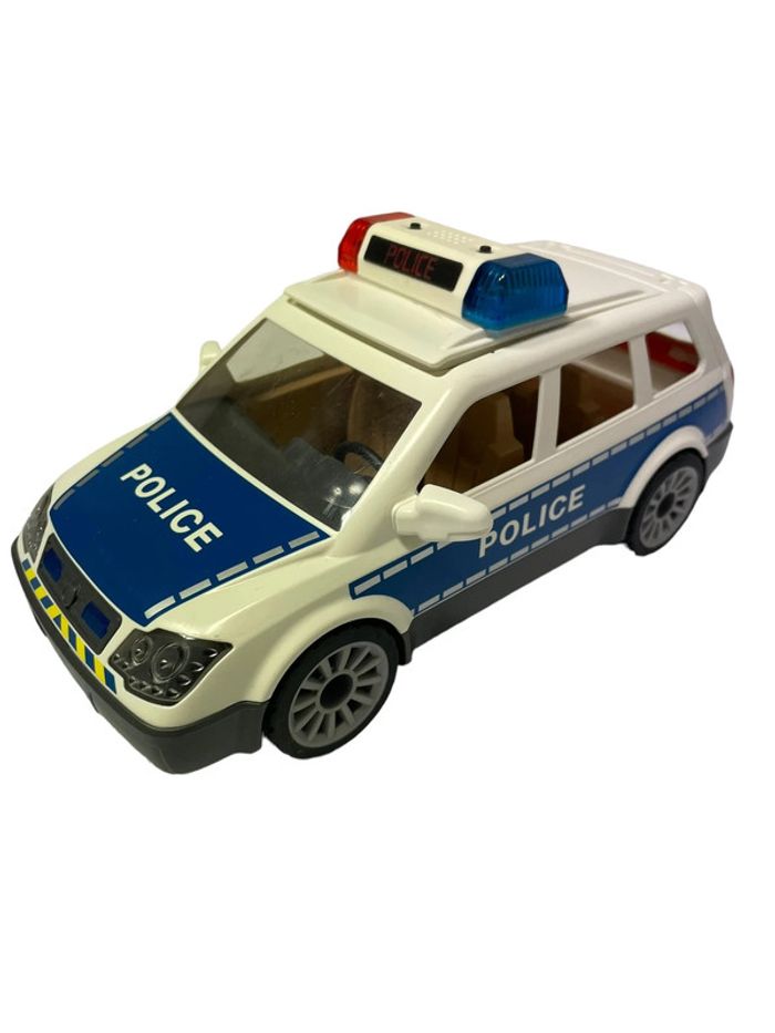 Véhicule de police Playmobil + 4 policiers et accessoires - photo numéro 4