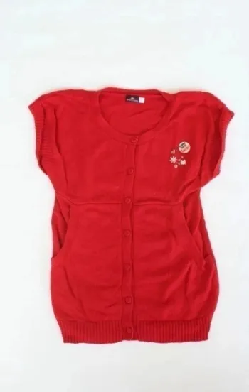 Gilet rouge de chez Sergent Major 14 ans