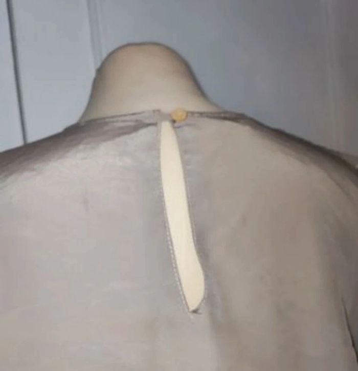 💎 chemise femme en soie vintage Julie Tess Paris made in France haute couture - photo numéro 5