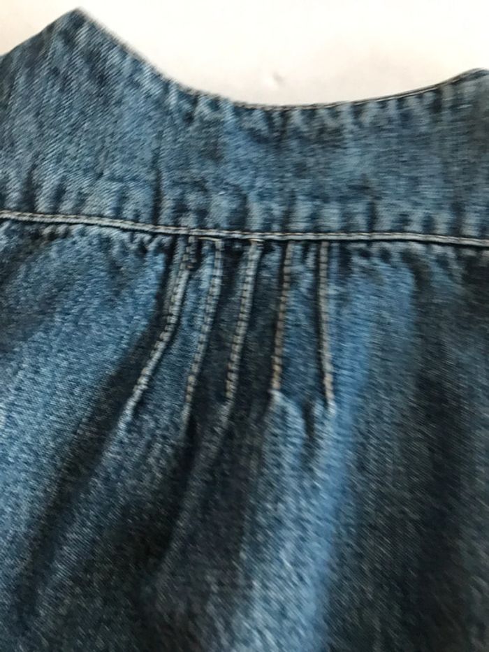 Robe en jean's sans manche - photo numéro 5