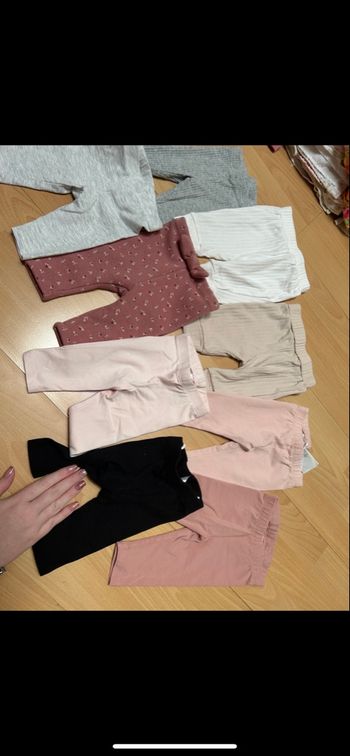 9 leggings  1 mois bébé