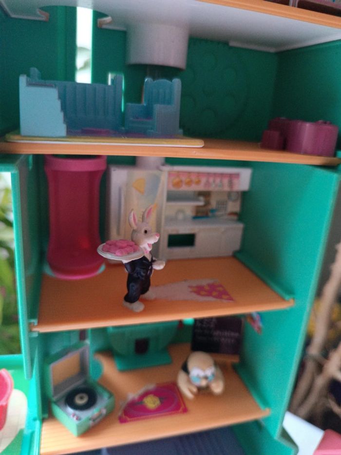 Animaux pet vivid weeny mini sweety hôtel hôtel école School figurine miniature maison house poupée - photo numéro 3