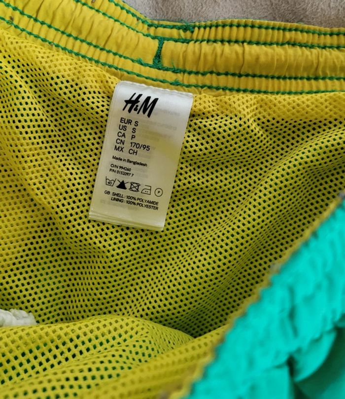 🖤 Short de bain H&M 🖤 Taille S - photo numéro 2