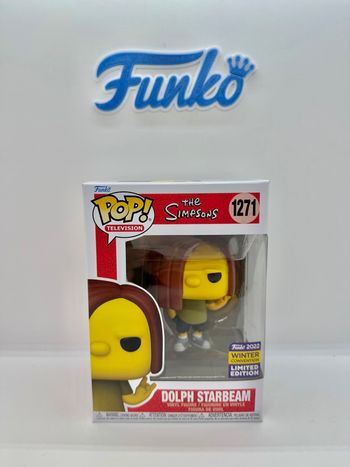 Funko Pop The Simpsons Dolph Starbeam 1271 Winter Convention 2022
