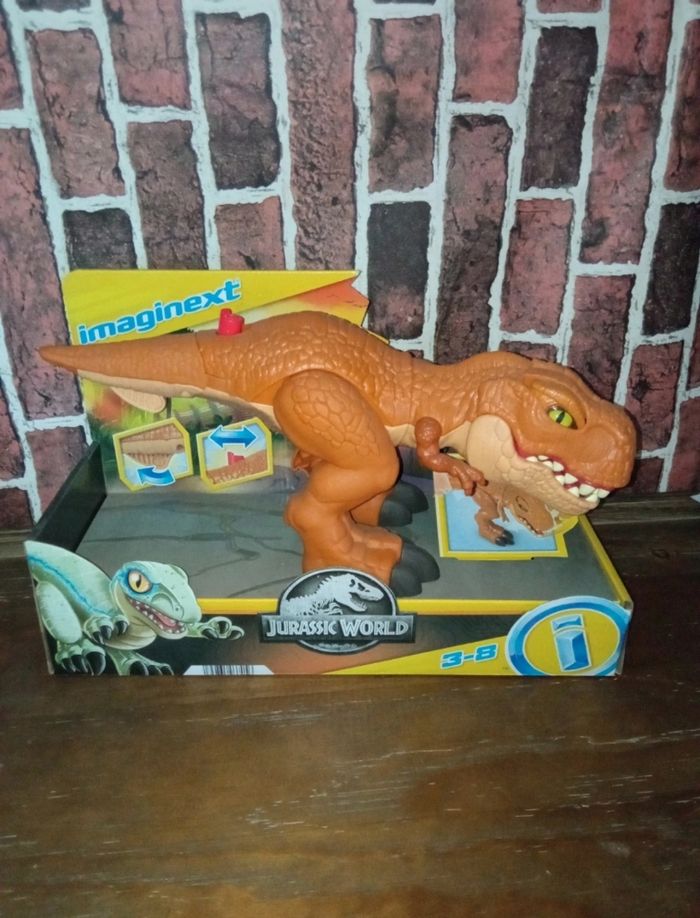 Dinosaure T-Rex Jurassic World imaginext - photo numéro 3