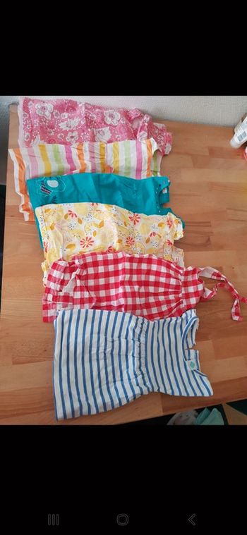 Lot robes d'été 6 mois