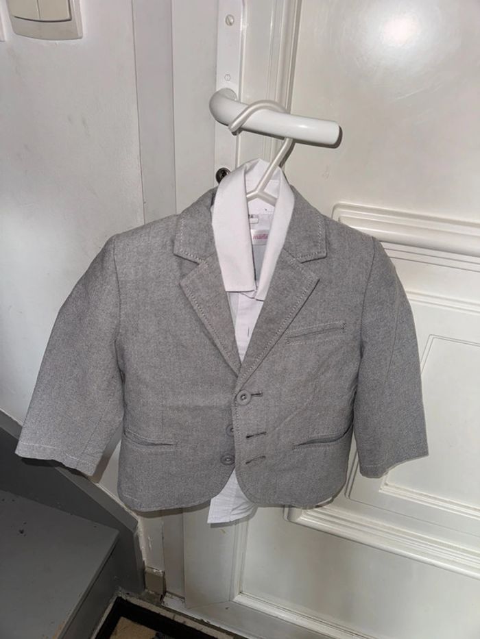 Ensemble costume point mariage 2 ans