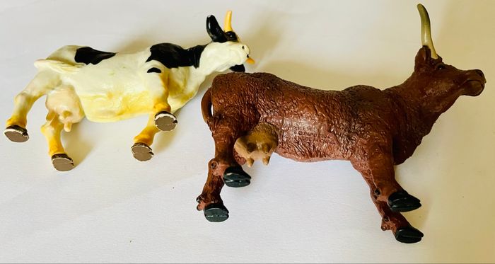 Lot de 2 vaches Papo - photo numéro 4