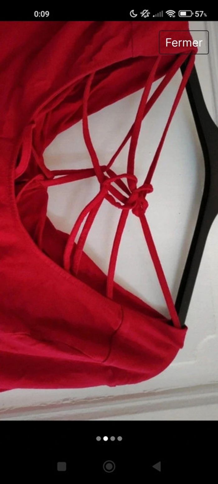 Petit haut rouge - photo numéro 2