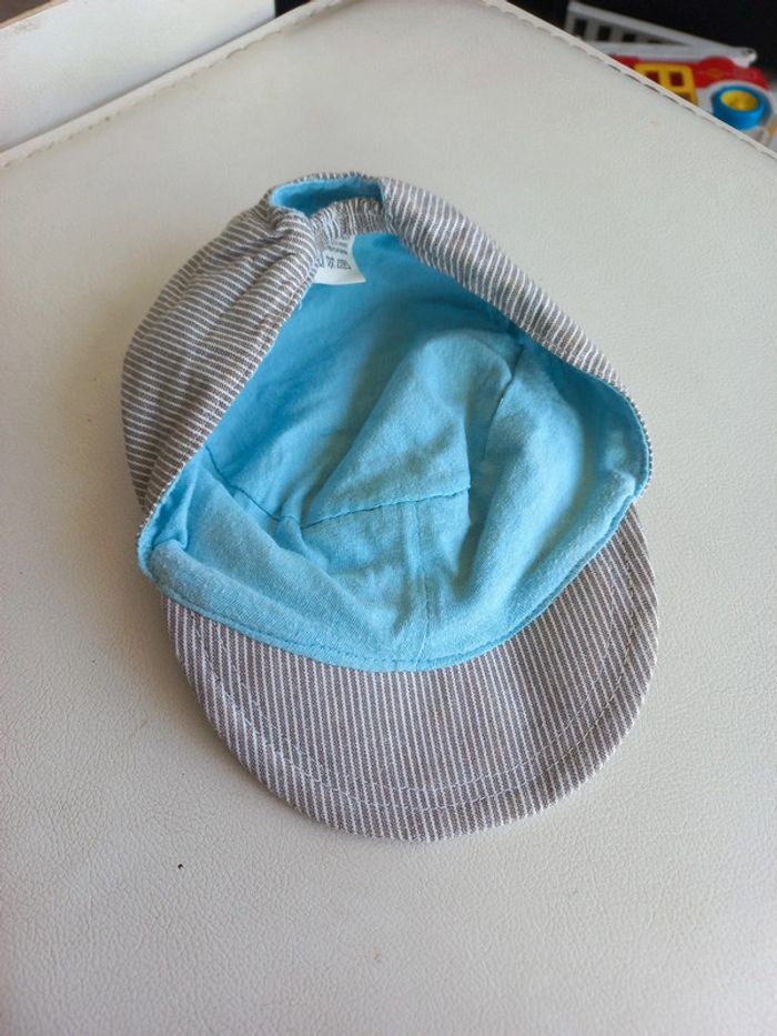 Casquette bébé 6 mois Ma petite équipe - photo numéro 2