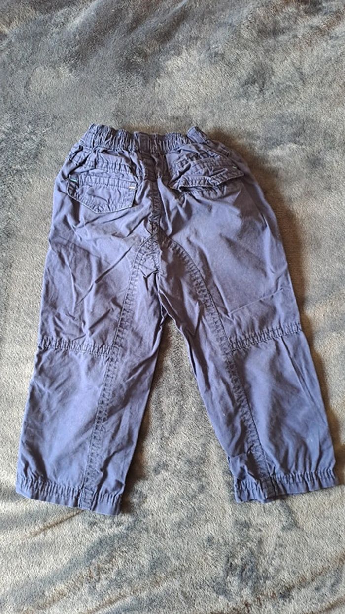 💚Pantalon léger bébé garçon – violet/bleuté – Taille 18 mois - photo numéro 3