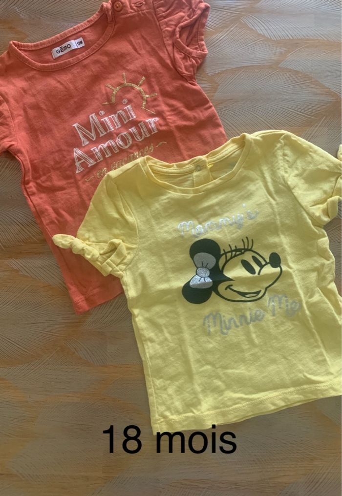 Teeshirt fille 18 mois