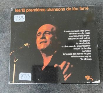 Album Les 12 premières chansons de Léo Ferré