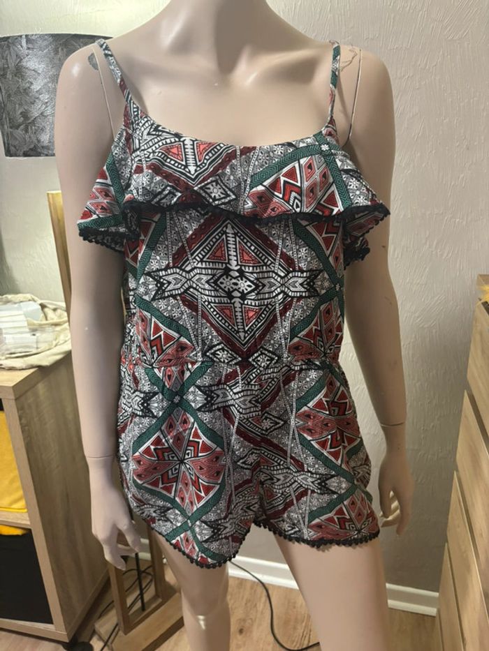 Combi short à motifs
