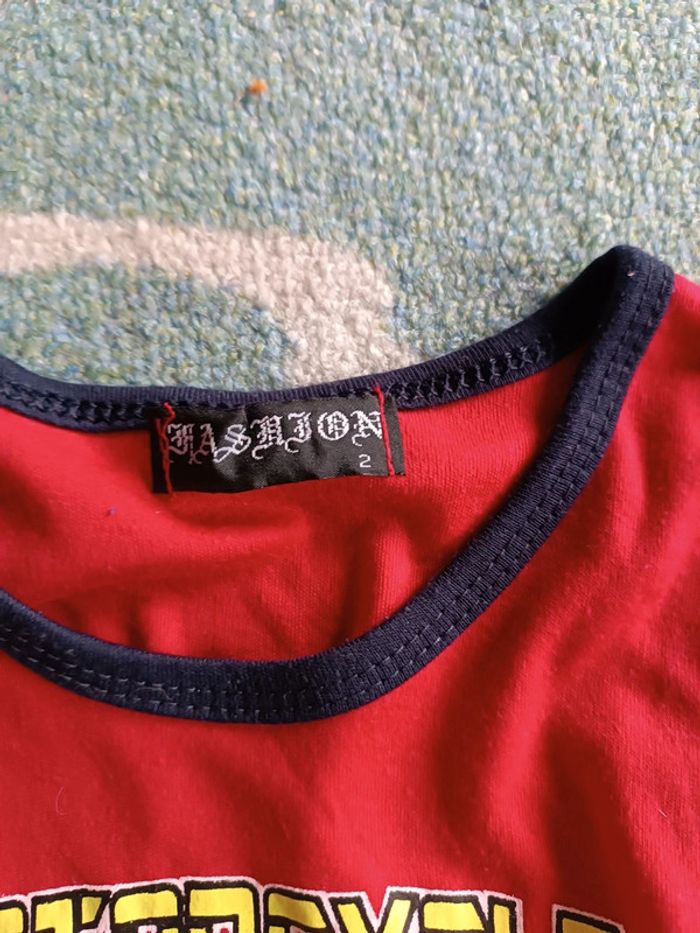 Débardeur chemisette t-shirt sans manches 2ans - photo numéro 2