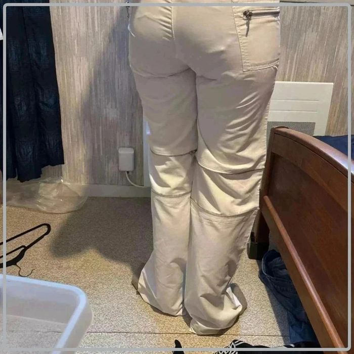 Pantalon blanc taille 3 petit 40 - photo numéro 2