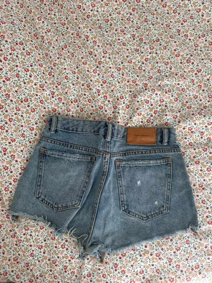 Short en jean Zara - photo numéro 2