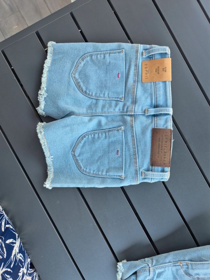 Short en jeans fille 5 ans Esprit neuf - photo numéro 2