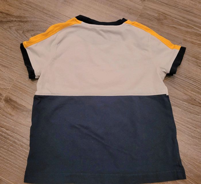 Polo bleu et blanc foncé MC 3 ans - photo numéro 3