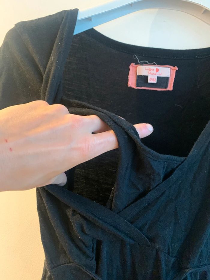 Tunique haut pyjama allaitement grossesse maternité - photo numéro 4