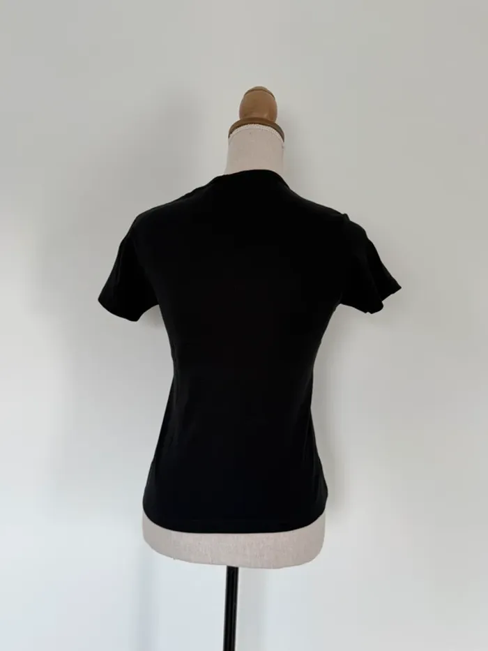 T-shirt haut top maillot camisa blusa Blouse chemise camicia overhemd folder camicetta été - photo numéro 2