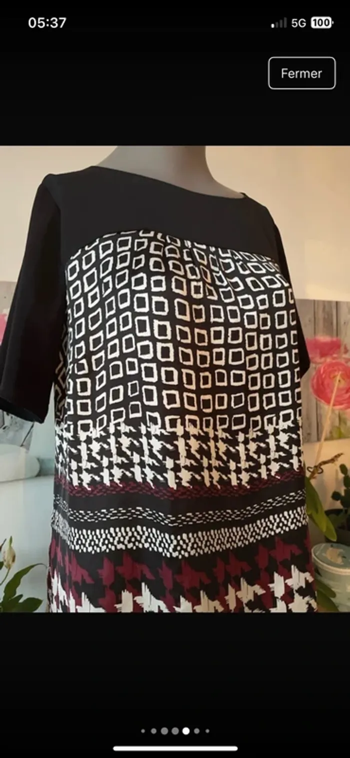 Magnifique robe casual en 42 de la boutique Promod neuve - photo numéro 6