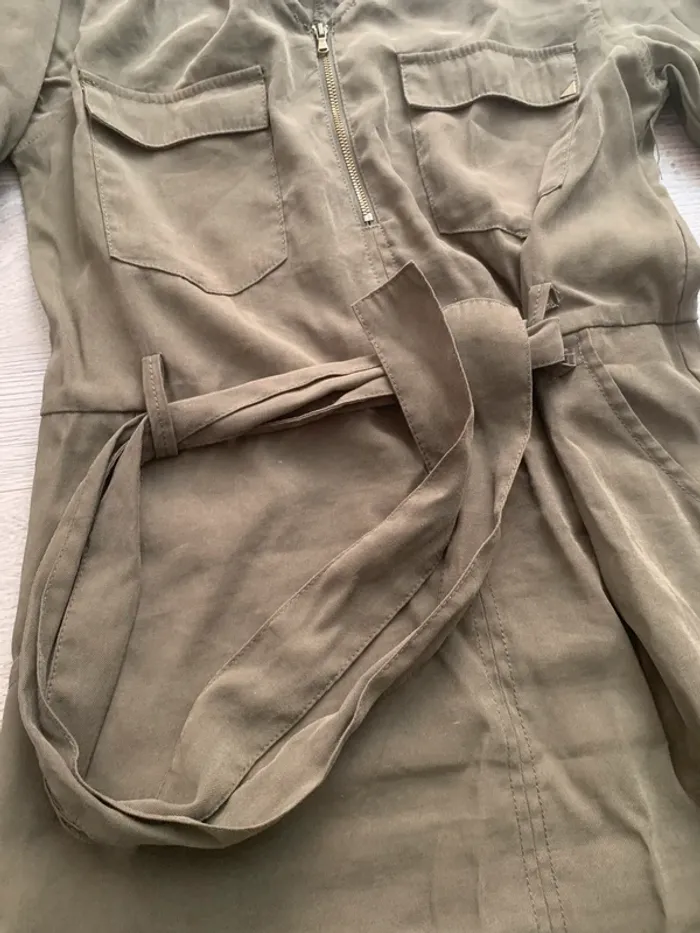 Robe kaki Cache-cache taille M - photo numéro 6