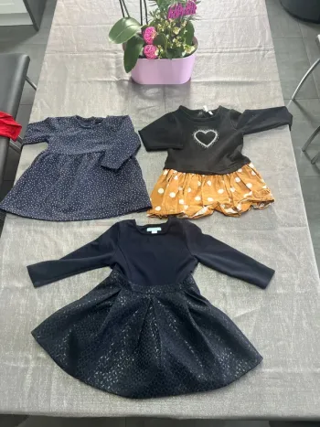 Lot 3 robe 18 mois