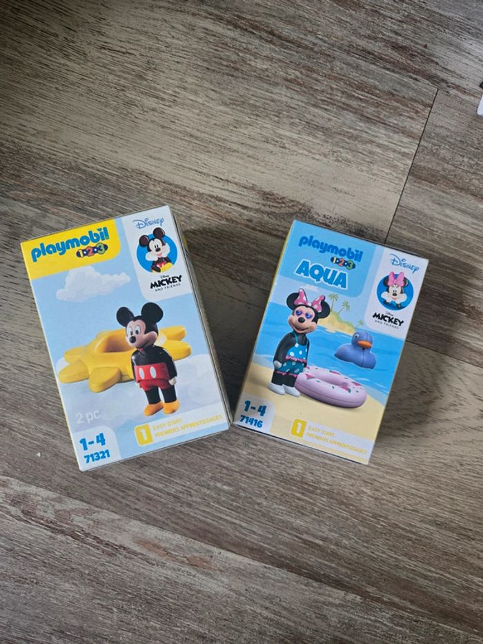 Playmobil mickey 1 2 3 neufs - photo numéro 4