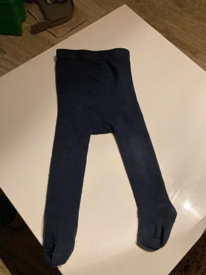 Collant bleu marine 12-18 mois